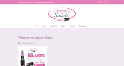 Desktop Screenshot of lipsticksaints.com